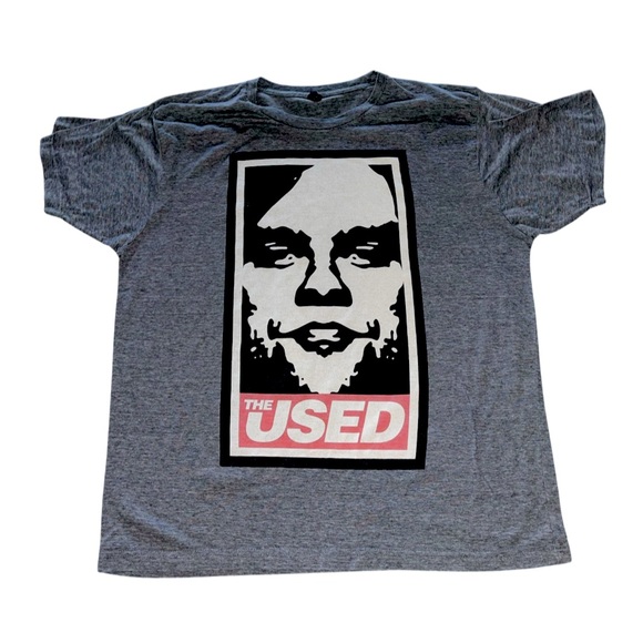 Band Merch Other - The USED: Official Postcore Emo Band Tee: In Love and Death: XL: Bert McCracken